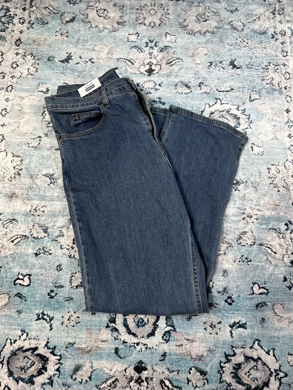 Saddlebred Relaxed Fit Men's Jeans in Dark Blue Wash 36Wx32L - Picture 1 of 9